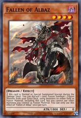 Fallen of Albaz - RA01-EN021 - Platinum Secret Rare - 1st Edition